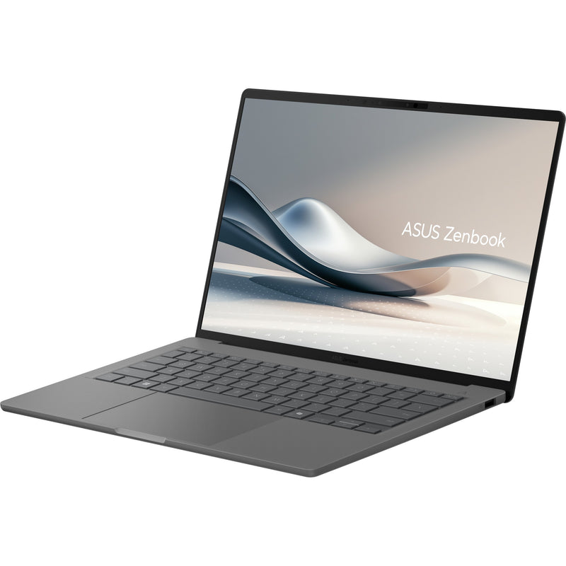 Afbeelding laden in galerijviewer, Asus zenbook a14 ux3407qa-qd237w 14 copilot+ laptop (grijs | snapdragon x1-26-100 | adreno gpu | 16 gb | 1 tb ssd)
