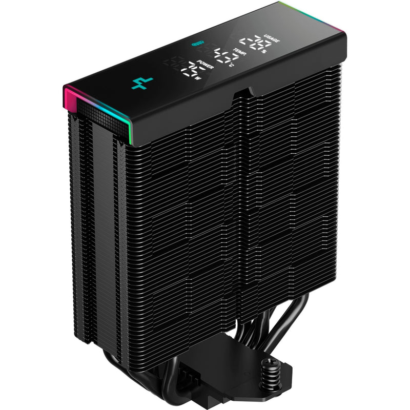 Afbeelding laden in galerijviewer, Deepcool ak400 digital pro rgb cpu-koeler (zwart)