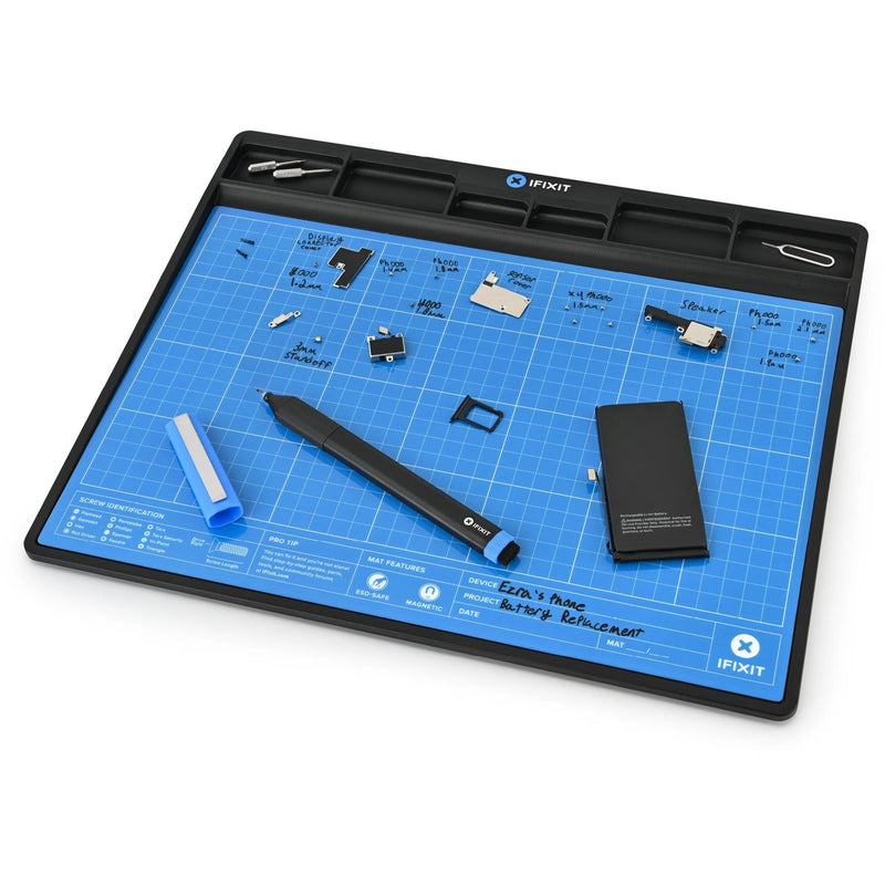 Load image into Gallery viewer, Ifixit fixmat beschermingsmat (blauw zwart)