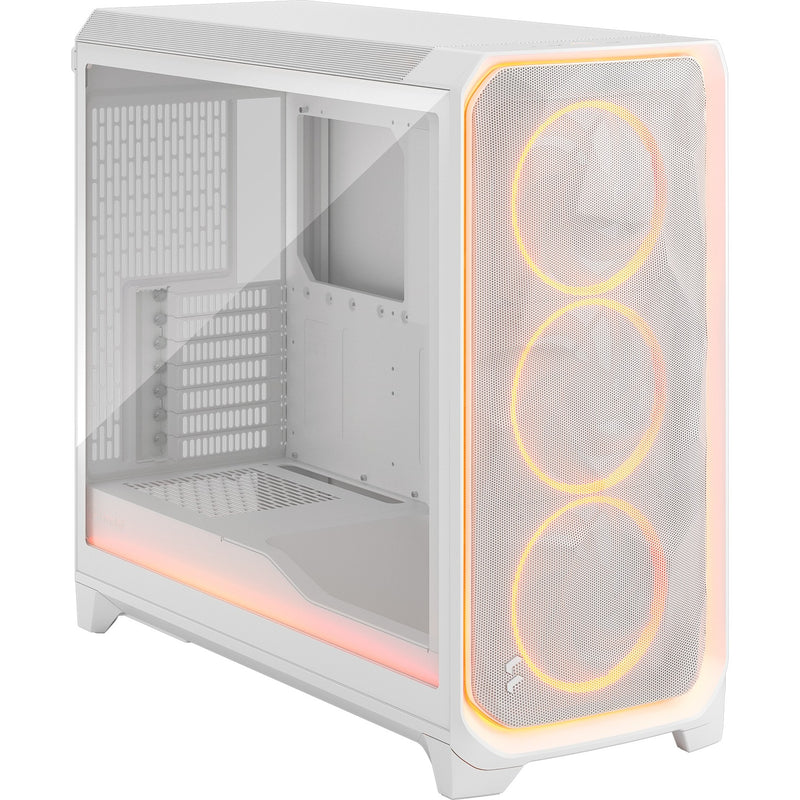 Afbeelding laden in galerijviewer, Fractal design meshify 3 xl ambience pro rgb big tower behuizing (wit | 2x usb-a | 1x usb-c | rgb | tempered glass)