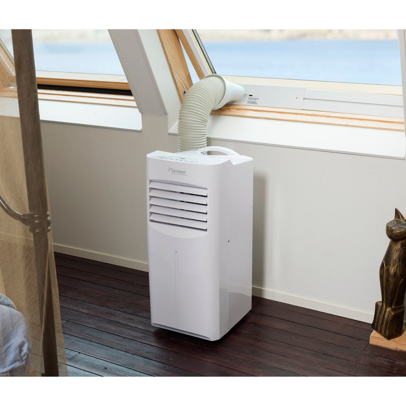 Load image into Gallery viewer, Bestron aac9000 mobiele airconditioner (wit, koelvermogen 2,6 kw | met cfc-vrij koelmiddel | 9000 btu h)