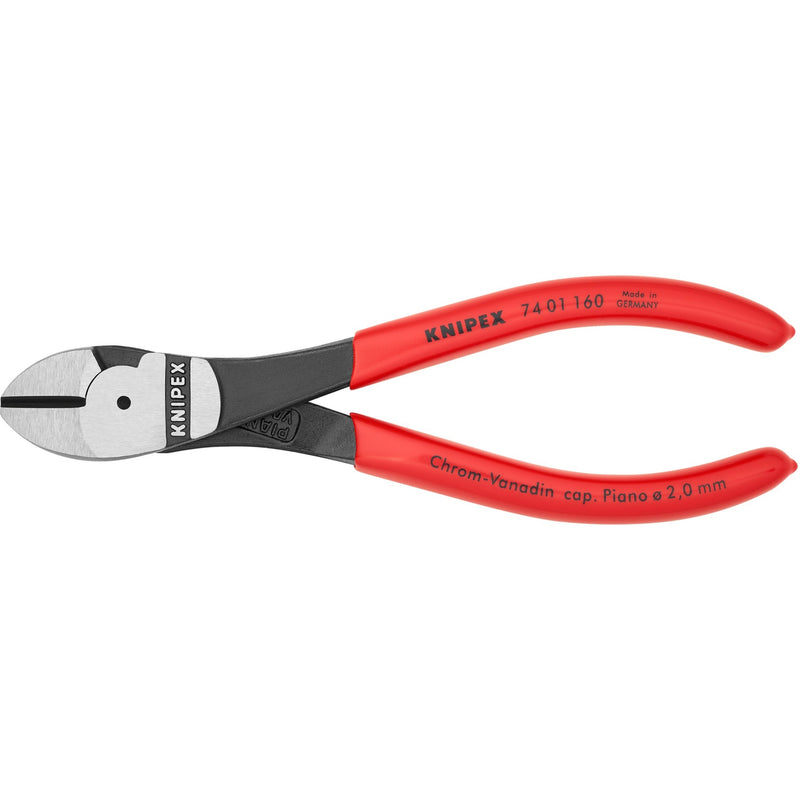 Load image into Gallery viewer, Knipex kracht-zijsnijtang 74 01 160 kniptang (rood)