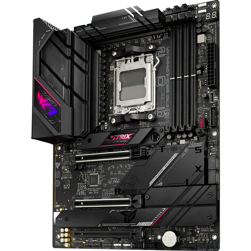 Load image into Gallery viewer, Asus rog strix b650e-e gaming wifi socket am5 moederbord (zwart, raid, 2.5 gb-lan, wi-fi 6e, bt, sound, atx)