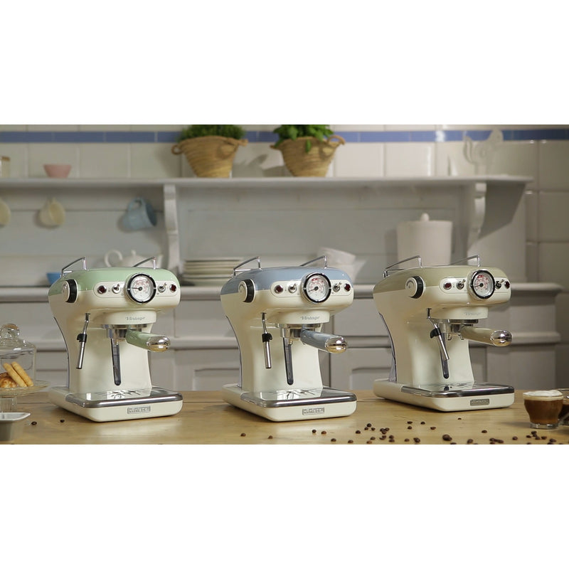 Load image into Gallery viewer, Ariete vintage espressomachine 1389 15 (lichtblauw wit)