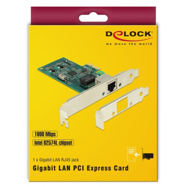 Load image into Gallery viewer, Delock pci express card > 1 x gigabit lan netwerkadapter