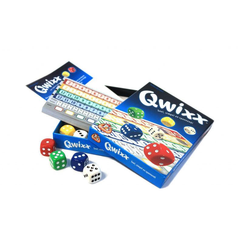 ギャラリービューアに画像をロードする, White goblin games qwixx dobbelspel (nederlands, 2 - 5 spelers, 15 minuten, vanaf 8 jaar)