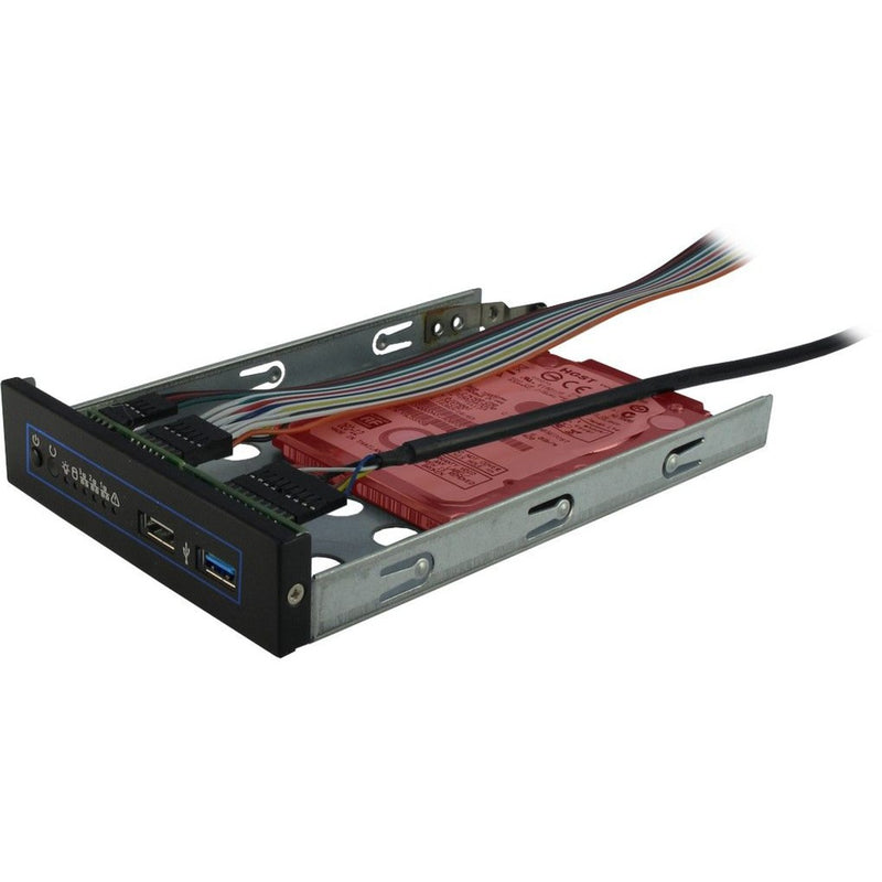 Load image into Gallery viewer, Inter-tech ipc 2u-20255 rack behuizing (zwart | 2x usb-a)