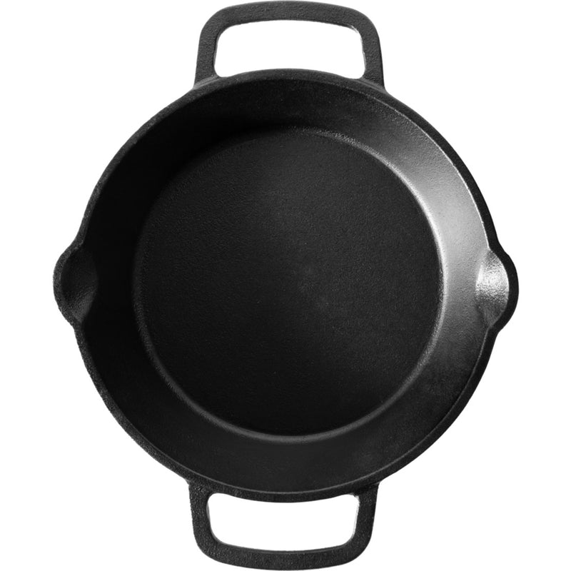 Cargue la imagen en el visor de la galería, The windmill skillet s met 2 handvatten bak- braadpan (zwart, ø 16 cm)