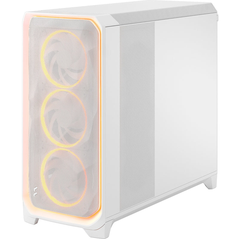 Afbeelding laden in galerijviewer, Fractal design meshify 3 xl ambience pro rgb big tower behuizing (wit | 2x usb-a | 1x usb-c | rgb | tempered glass)
