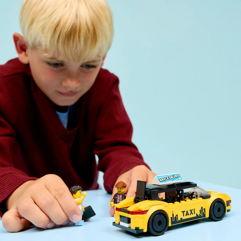 Load image into Gallery viewer, Lego city 60487 gele taxi