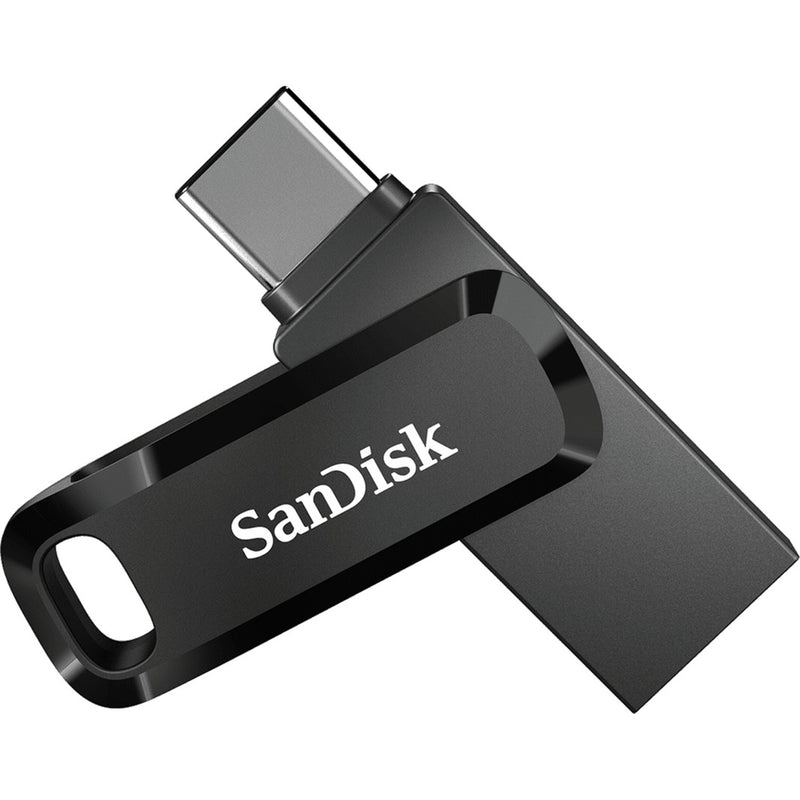 Afbeelding laden in galerijviewer, Sandisk ultra dual drive go 128 gb usb-stick (zwart, usb-a 3.2 (5 gbit s), usb-c 3.2 (5 gbit s))