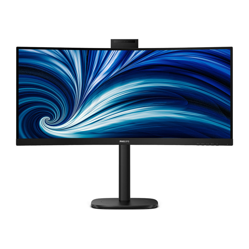 Cargue la imagen en el visor de la galería, Philips 34b2u3600ch 34 curved ultrawide monitor (zwart, 2x hdmi, displayport, 3x usb-a, usb-b, usb-c, rj-45)