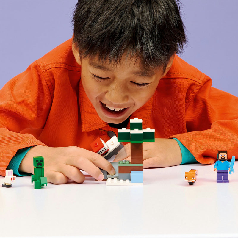 Load image into Gallery viewer, Lego minecraft 21583 steves taiga-avontuur