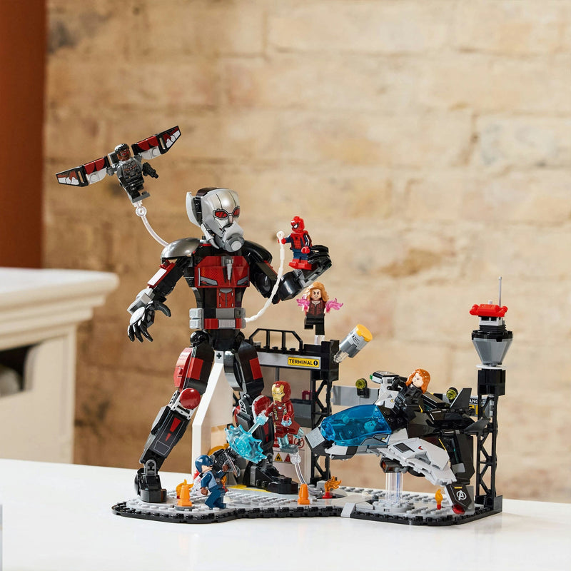 Load image into Gallery viewer, Lego super heroes 76314 captain america civil war actiescene