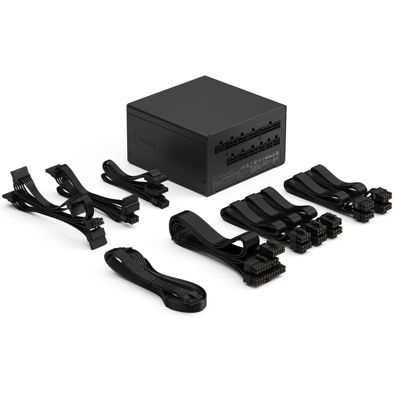 Cargue la imagen en el visor de la galería, Fractal design ion gold 3 modulaire 850 watt voeding (zwart, 1x 12v-2x6, 3x pcie)