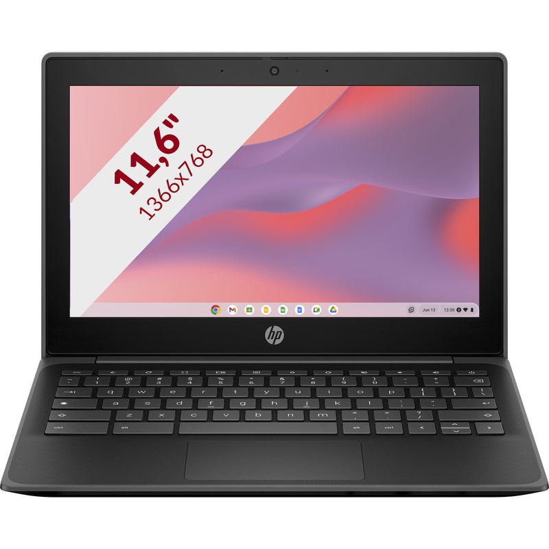 Load image into Gallery viewer, Hp fortis g1i 11 (b80pqes) 11.6 laptop (zwart | intel n150 | intel graphics | 4 gb | 32 gb | touch)
