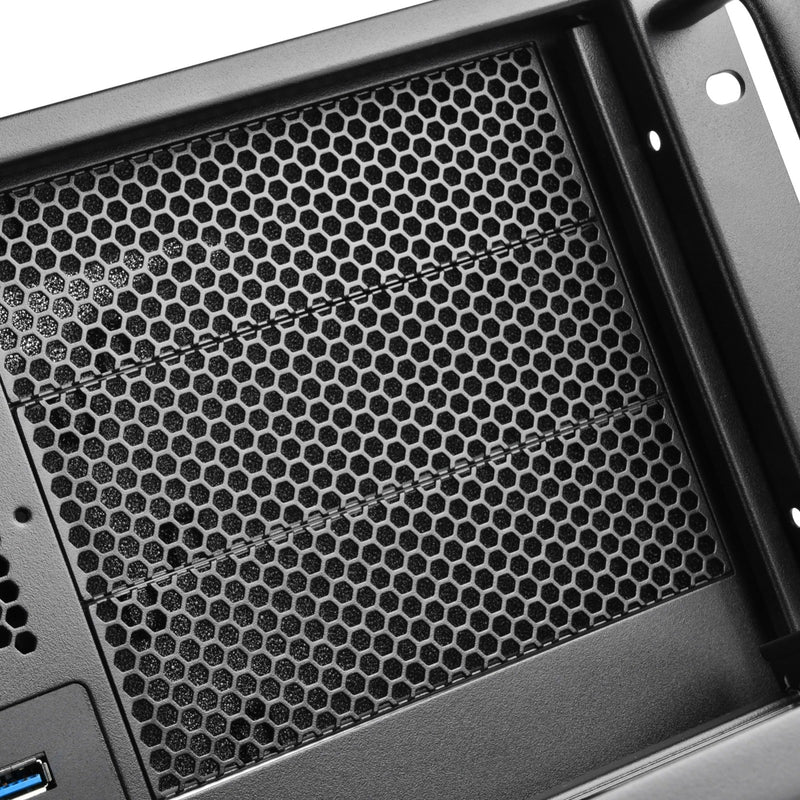 Load image into Gallery viewer, Silverstone rm400 rack behuizing (zwart | 2x usb-a 3.2 (5 gbit s))