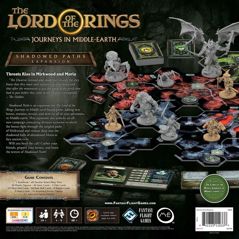 Load image into Gallery viewer, Asmodee The Lord of the Rings: Journeys in Middle Earth -