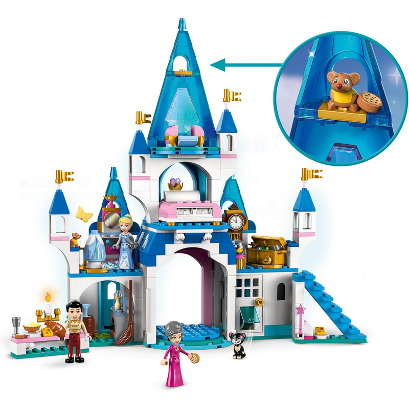 Load image into Gallery viewer, Lego disney princess - het kasteel van assepoester en de knappe prins constructiespeelgoed (43206)
