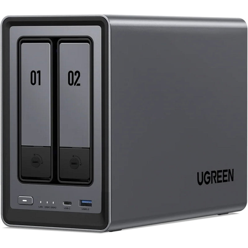 Afbeelding laden in galerijviewer, Ugreen nasync dxp2800 (grijs, 2,5gbe, hdmi, usb-c)