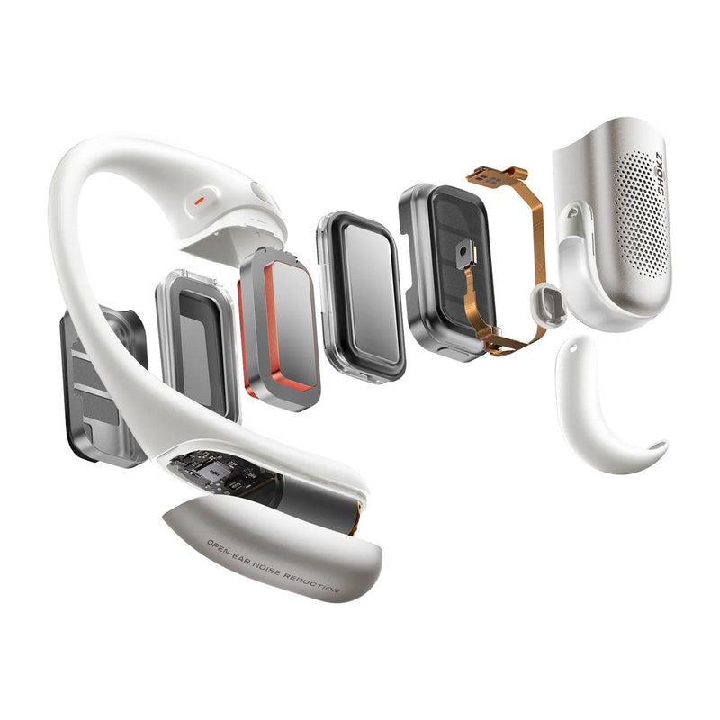 Load image into Gallery viewer, Shokz openfit pro open-ear hoofdtelefoon (wit)