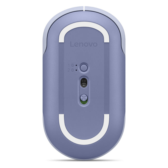 Afbeelding laden in galerijviewer, Lenovo 350 stille bluetooth-muis (lila, 2400 dpi, bluetooth® 5.3)