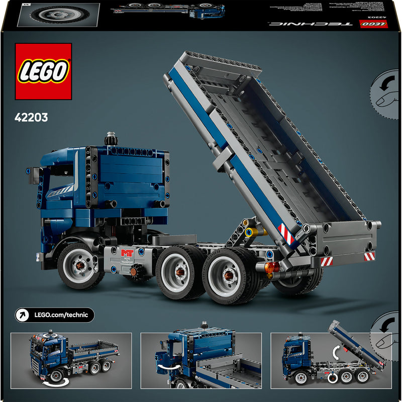 Load image into Gallery viewer, Lego technic 42203 vrachtwagen met kiepfunctie