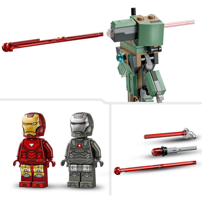 Afbeelding laden in galerijviewer, Lego ® ǀ marvel iron man en war machine vs. hammer drones - 76320