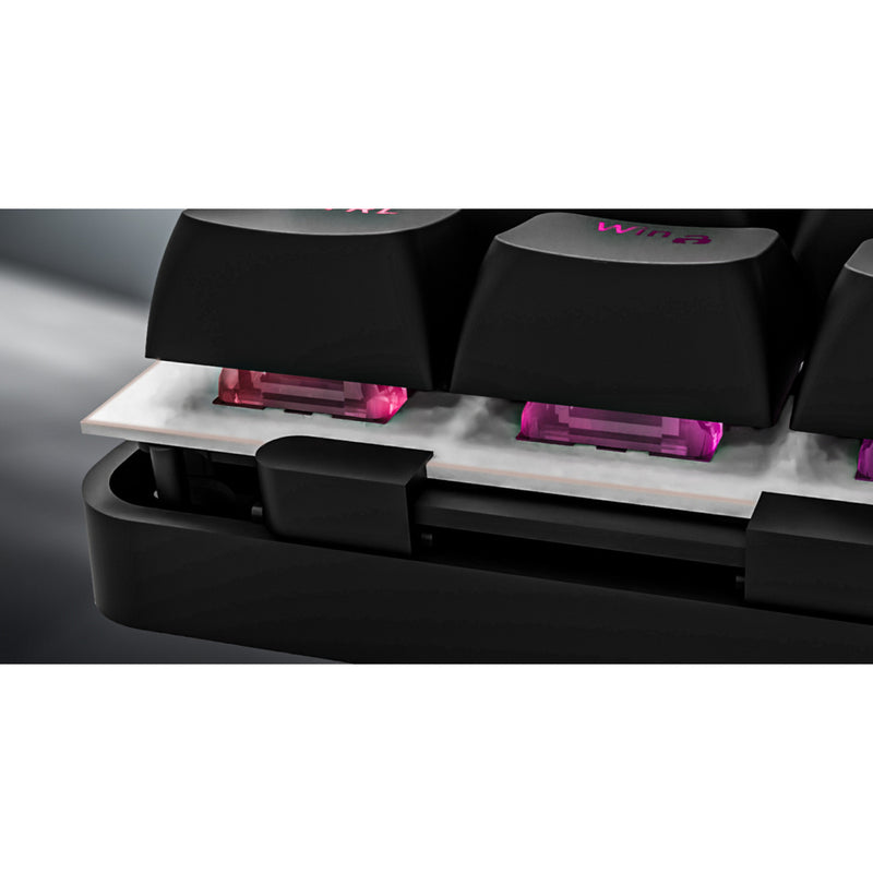 Chargez l'image dans la visionneuse de la galerie, Hator rockfall 3 tkl wireless rgb mechanisch gaming toetsenbord (wit, us lay-out (qwerty), hator aurum orange, 80% (tkl), rgb, pbt keycaps, hotswap, 2.4 ghz bluetooth usb-c)