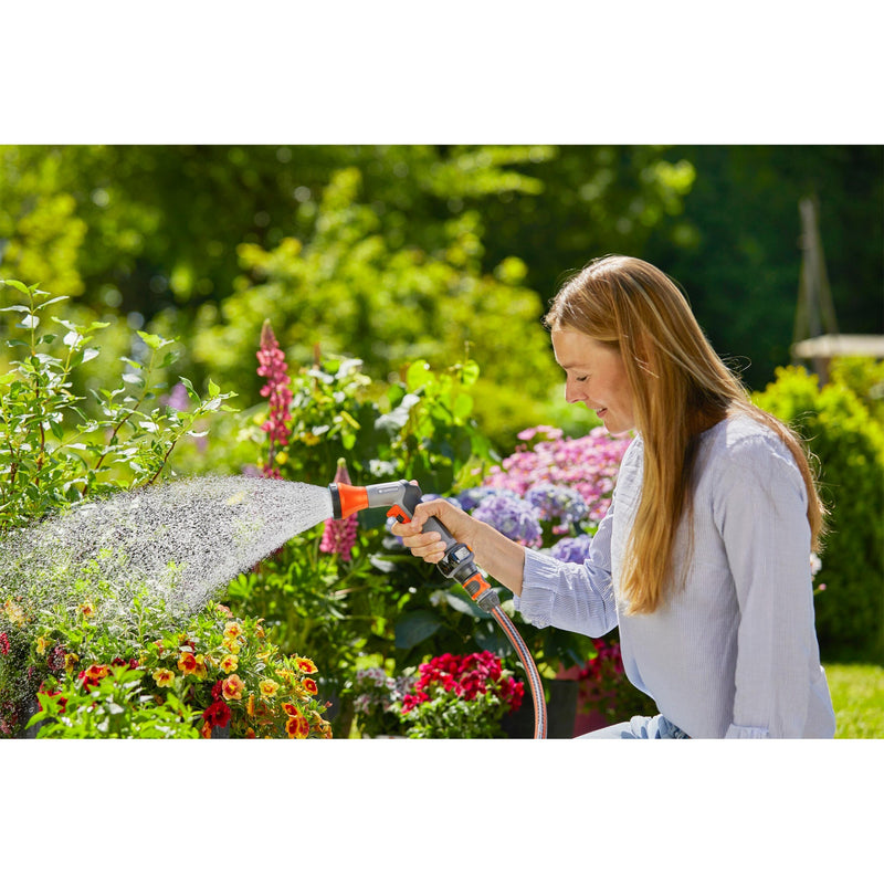 Load image into Gallery viewer, Gardena sproeibroes aquacount (grijs oranje, 18352-20)