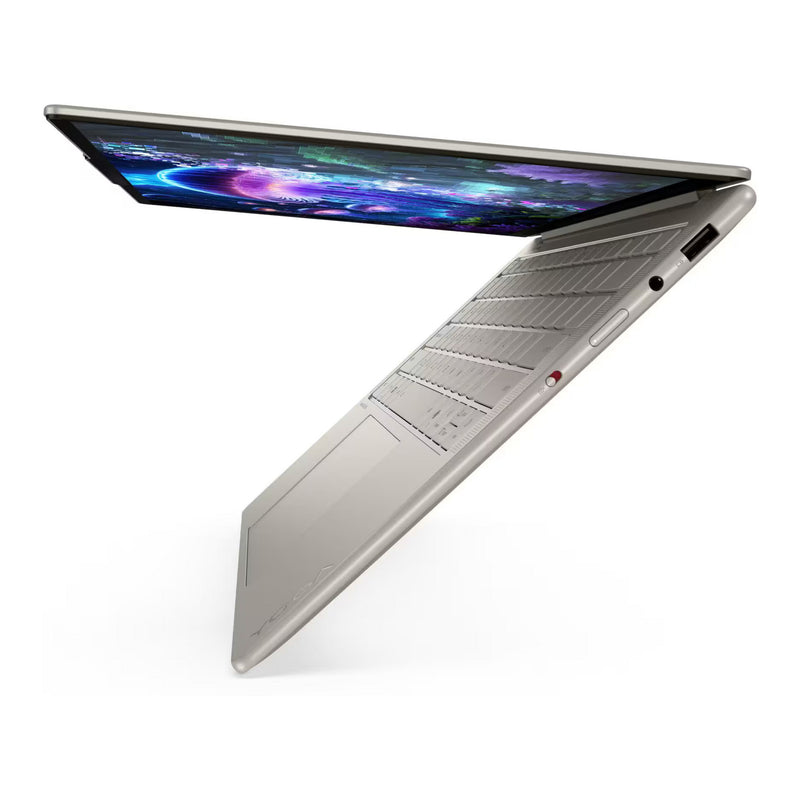 Afbeelding laden in galerijviewer, Lenovo yoga slim 7 14ill10 (83jx00f7mh) aura edition 14 copilot+ laptop (hoogglans wit | core ultra 5 226v | intel arc graphics 130v | 16 gb | 512 gb ssd)