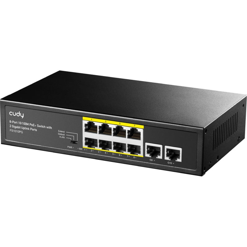 Load image into Gallery viewer, Cudy 8-port 10 100m poe+ switch (zwart)