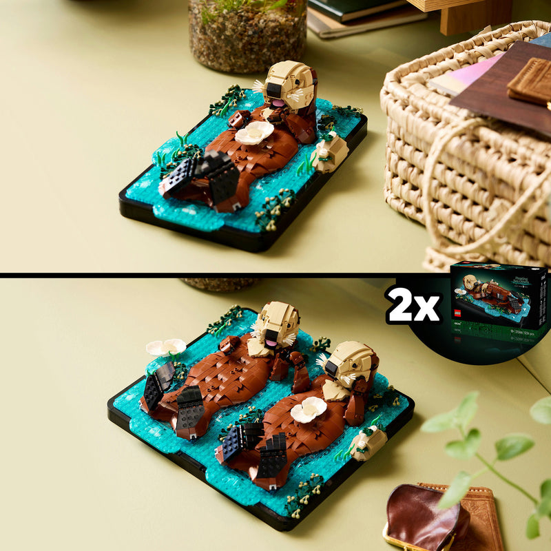 Cargue la imagen en el visor de la galería, Lego ideas drijvende zeeotters - 21366