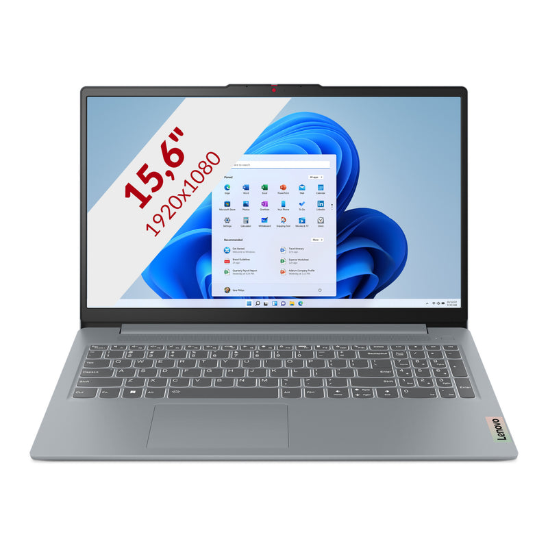 Laden Sie das Bild in Galerie -Viewer, Lenovo ideapad slim 3 15amn8 (82xq014bmh) 15.6 laptop (grijs | r3 7320u | radeon 610m graphics | 8 gb | 512 gb ssd)
