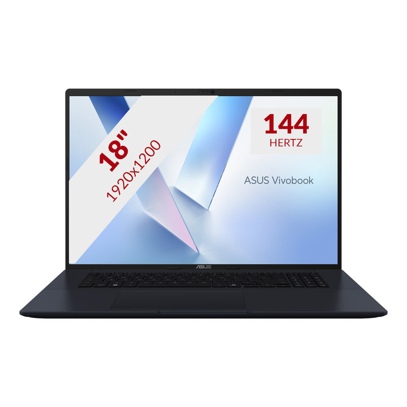 Afbeelding laden in galerijviewer, Asus vivobook 18 m1807ga-s8004w 18 laptop (blauw | ryzen 7 445 | radeon 840m | 32 gb | 1 tb ssd)