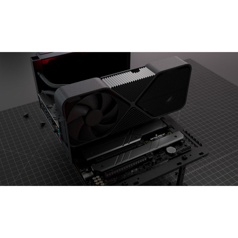 Load image into Gallery viewer, Corsair mp700 pro xt 4 tb ssd (zwart, pcie gen5 x4 nvme 2.0, m.2 2280, 3d tlc nand)