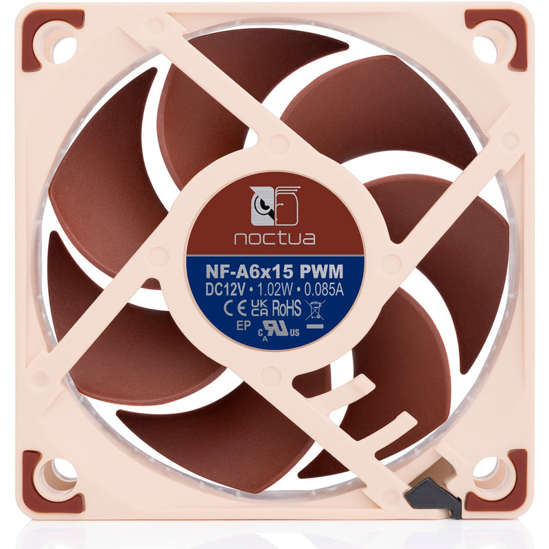 Load image into Gallery viewer, Noctua nf-a6x15 pwm case fan (60 x 60 x 15 mm)
