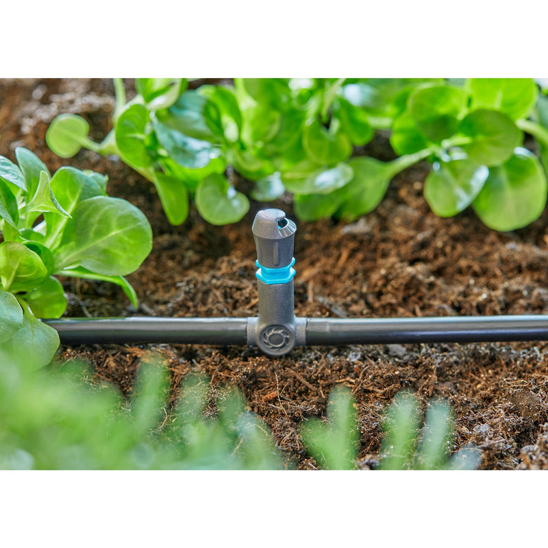 Load image into Gallery viewer, Gardena t-stuk voor sproeiers einddruppelaars 4,6 mm (3 16 ) verbinding (donkergrijs, 5 stuks)