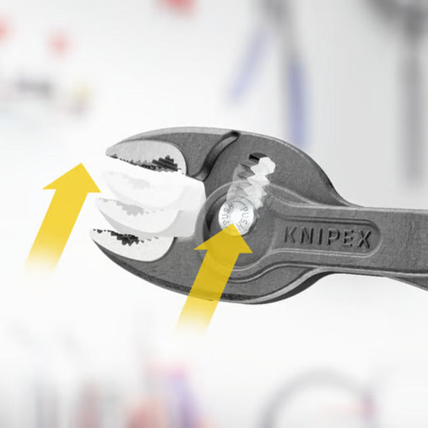 Load image into Gallery viewer, Knipex twingrip voorgrijptang 82 02 200 (rood blauw)
