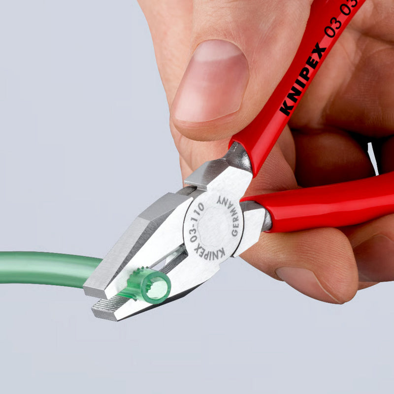 Load image into Gallery viewer, Knipex mini-kombitang combinatietang (rood)