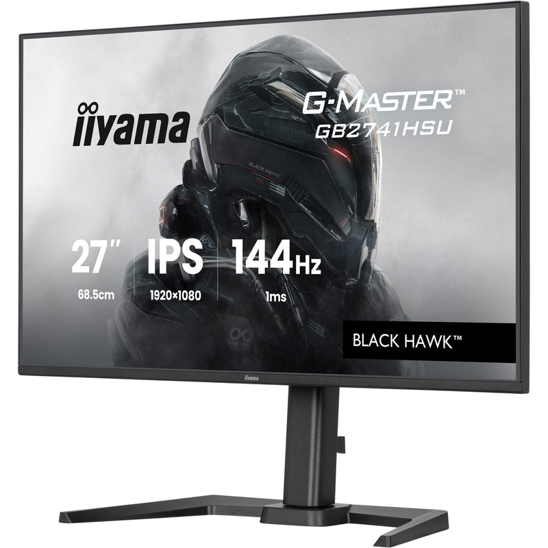 Load image into Gallery viewer, Iiyama g-master black hawk gb2741hsu-b1 27 gaming monitor (zwart, hdmi, displayport, 2x usb-a, usb-b, 144 hz)