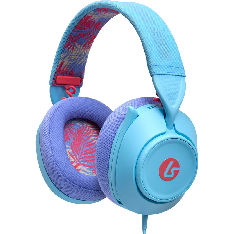 ギャラリービューアに画像をロードする, Powera lucidsound ls10 bedrade gamingheadset - oceaangolven over-ear gaming headset (lichtblauw paars, playstation 5, playstation 4, xbox series x|s, xbox one, pc, mobiel)