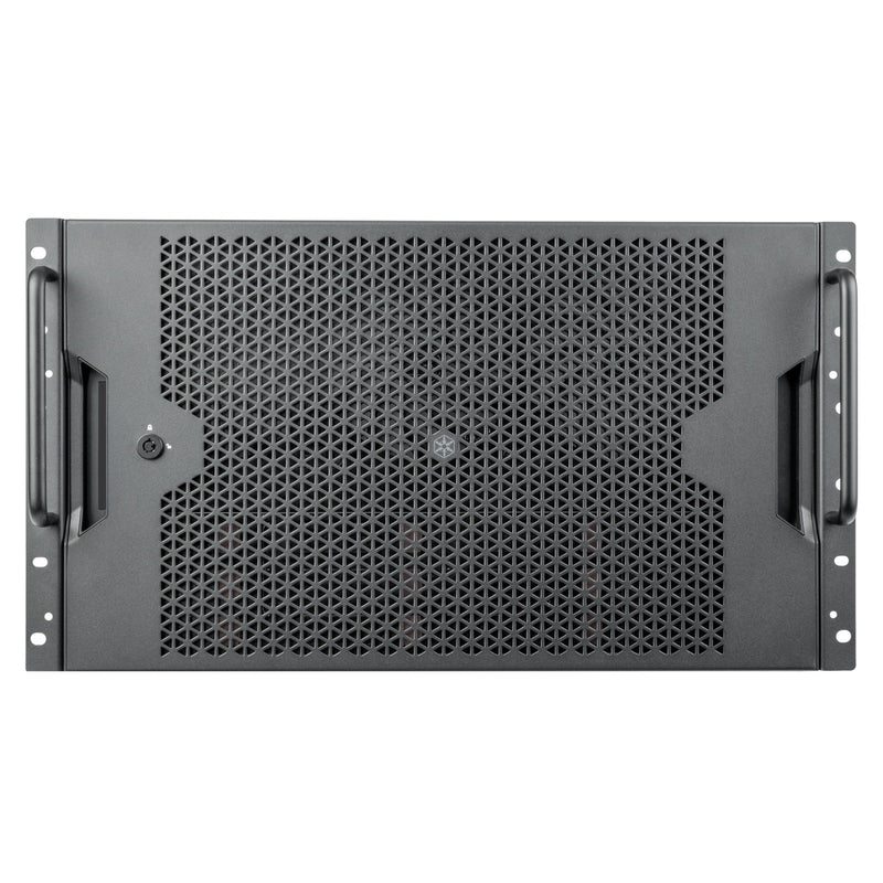 Load image into Gallery viewer, Silverstone rm61-312, rack, serverbehuizing (zwart | 6u)
