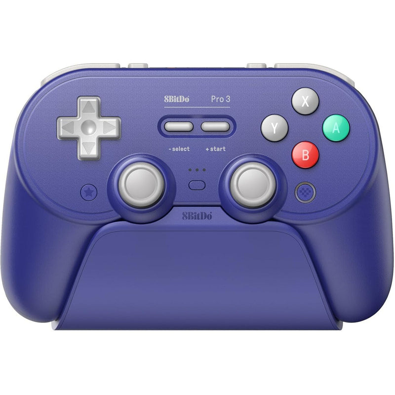 ギャラリービューアに画像をロードする, 8bitdo pro 3 bluetooth gamepad (paars wit, switch 1 2, pc, android, 2.4 ghz bluetooth usb)