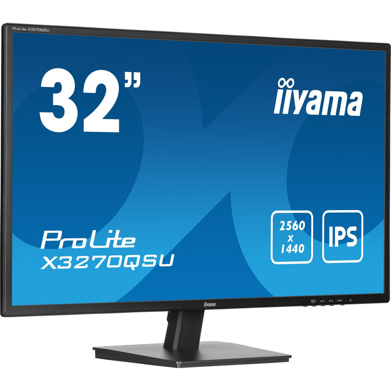 Load image into Gallery viewer, Iiyama prolite x3270qsu-b1 31.5 monitor (zwart, 2x hdmi, displayport, 3x usb-a)
