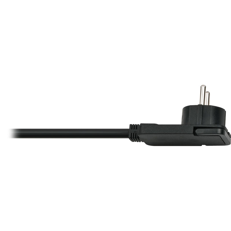 Load image into Gallery viewer, Brennenstuhl comfort-line plus, 6-voudige stekkerdoos stekkerdoos (zwart, met platte stekker, 2m h05vv-f 3g1.5)