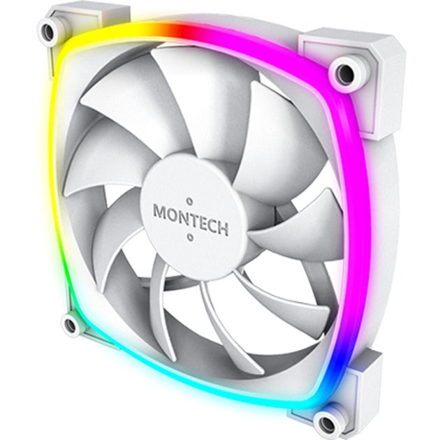 Load image into Gallery viewer, Montech ax120 fan pwm 3-pack rgb case fans (wit, 3 stuks, 120 x 120 x 25 mm)