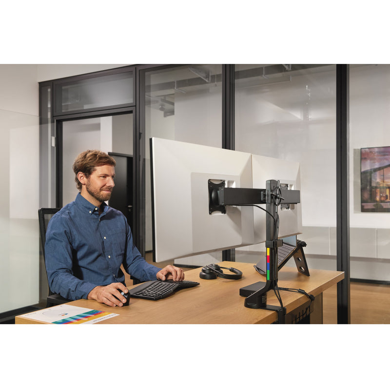Chargez l'image dans la visionneuse de la galerie, Kensington pro fit ergo kb675 eq tkl rechargeable keyboard (zwart, eu lay-out (qwerty), membraan, 80% (tkl), bluetooth, 2.4 ghz)