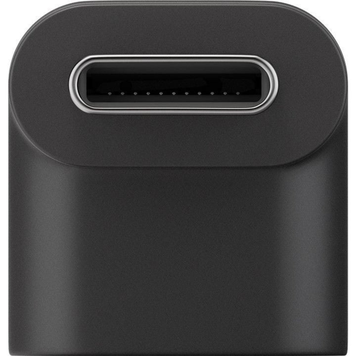Afbeelding laden in galerijviewer, Goobay usb-c (male) naar usb-c (female) 90° adapter (zwart)