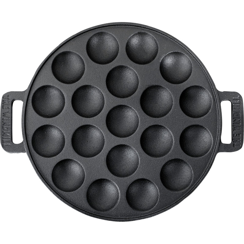Cargue la imagen en el visor de la galería, The windmill poffertjespan bak- braadpan (zwart, ø 24 cm)